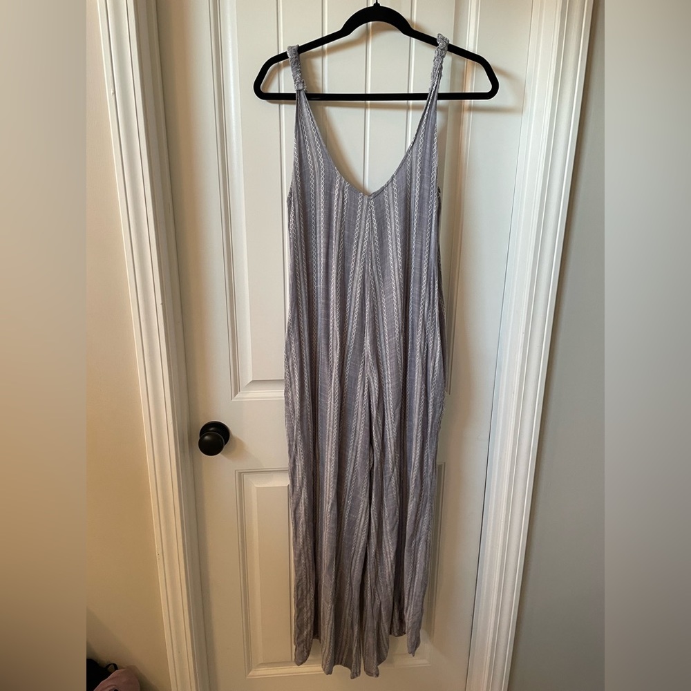 Blue jumpsuit - Picture 2 of 4